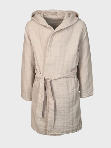 OrganicEra Bathrobe in Grey: front