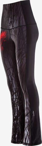 Winshape Boot cut Sports trousers 'BCHWL107' in Black