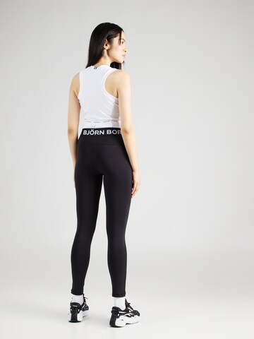 BJÖRN BORG Skinny Sportbroek 'ESSENTIAL' in Zwart