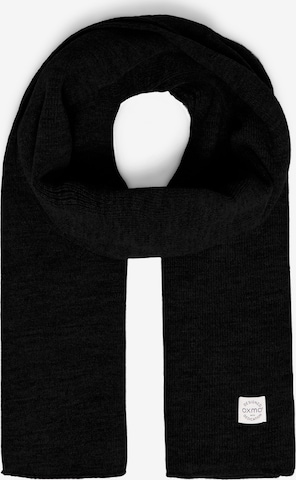Oxmo Schal ' OXVEDNA ' in Schwarz: Vorderseite