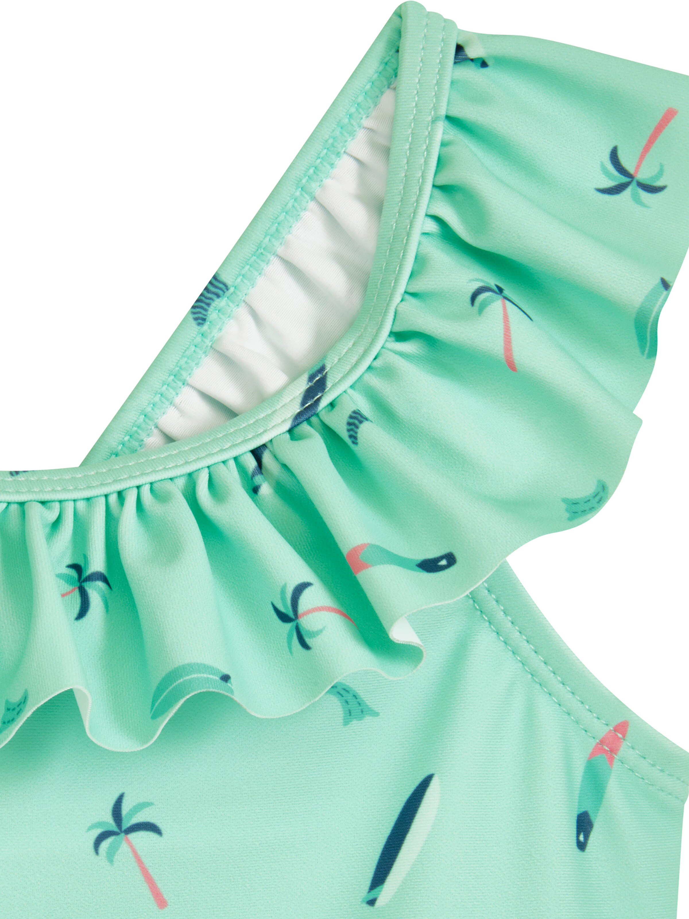 Maillot de bain 'Surfbrett Palme' PLAYSHOES en vert