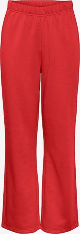 Loosefit Pantalon 'CHILLI' PIECES en rouge : devant