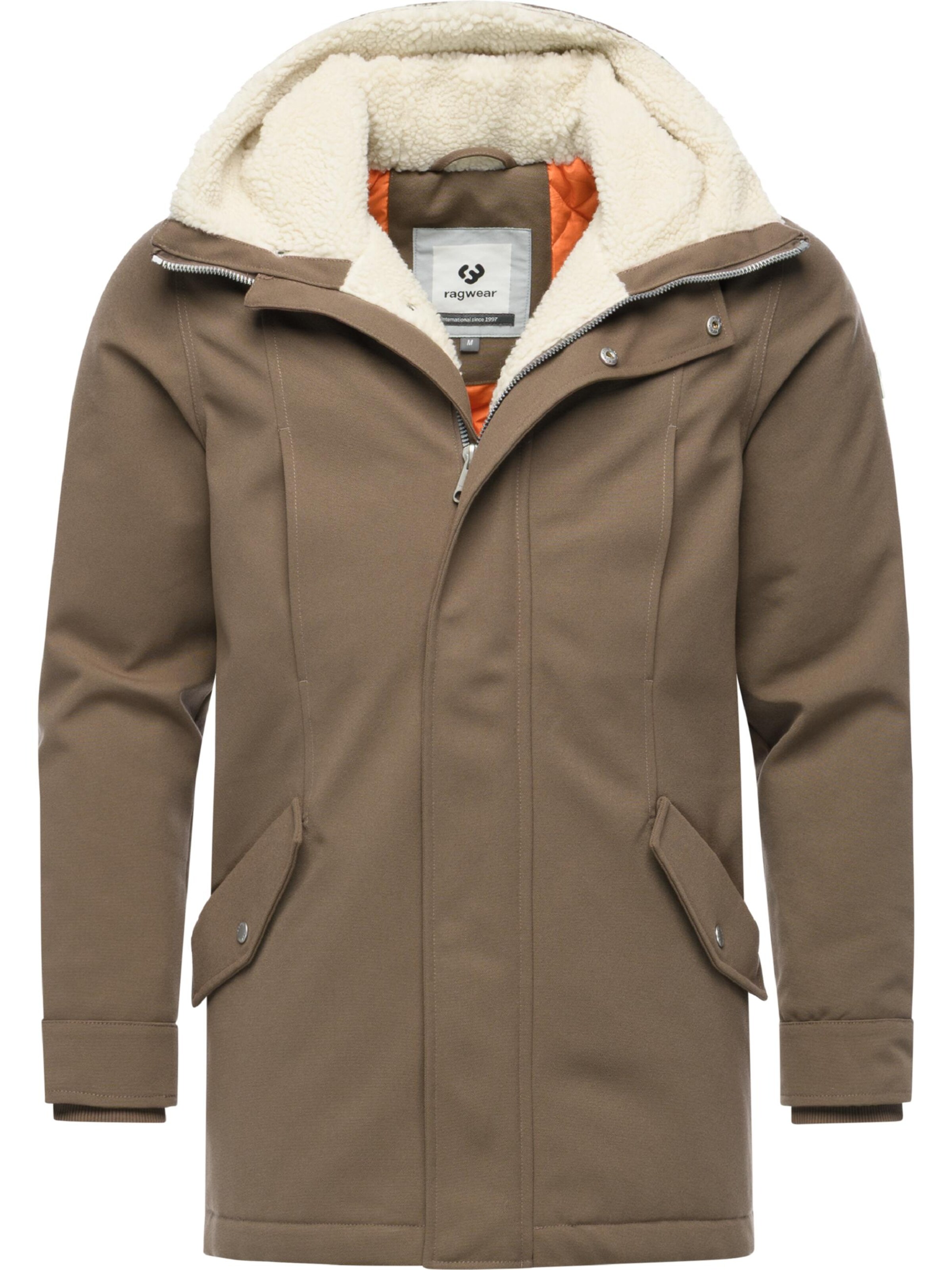 Ragwear Winter coat 'Mr Cany' in Brown