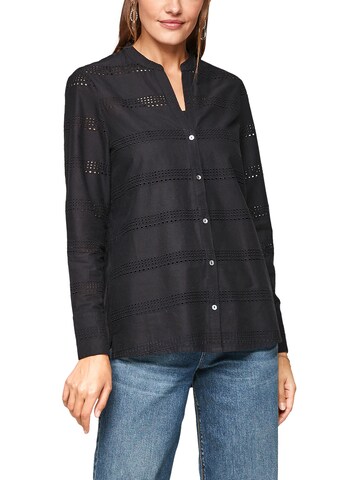 s.Oliver Bluse in Schwarz