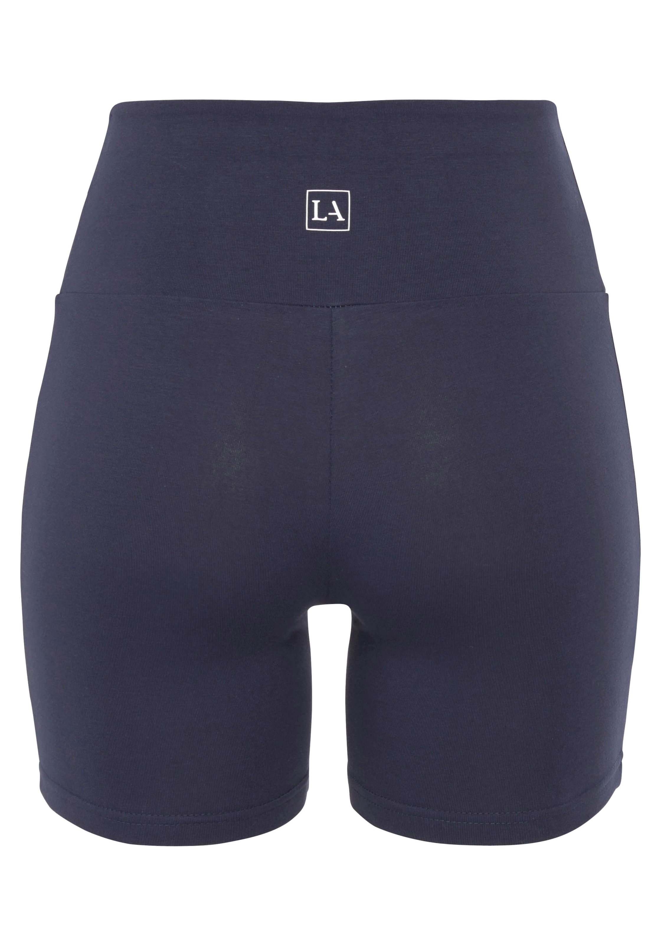 LASCANA Skinny Sportbroek in Blauw