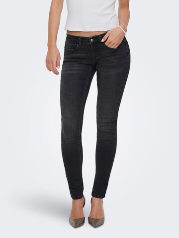 ONLY Skinny Jeans 'ONLCoral' in Black: front