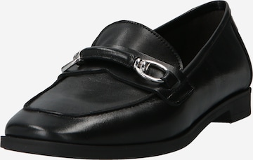 GABOR Classic Flats in Black: front