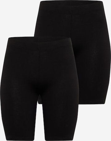 Vero Moda Curve - Skinny Leggings en negro: frente