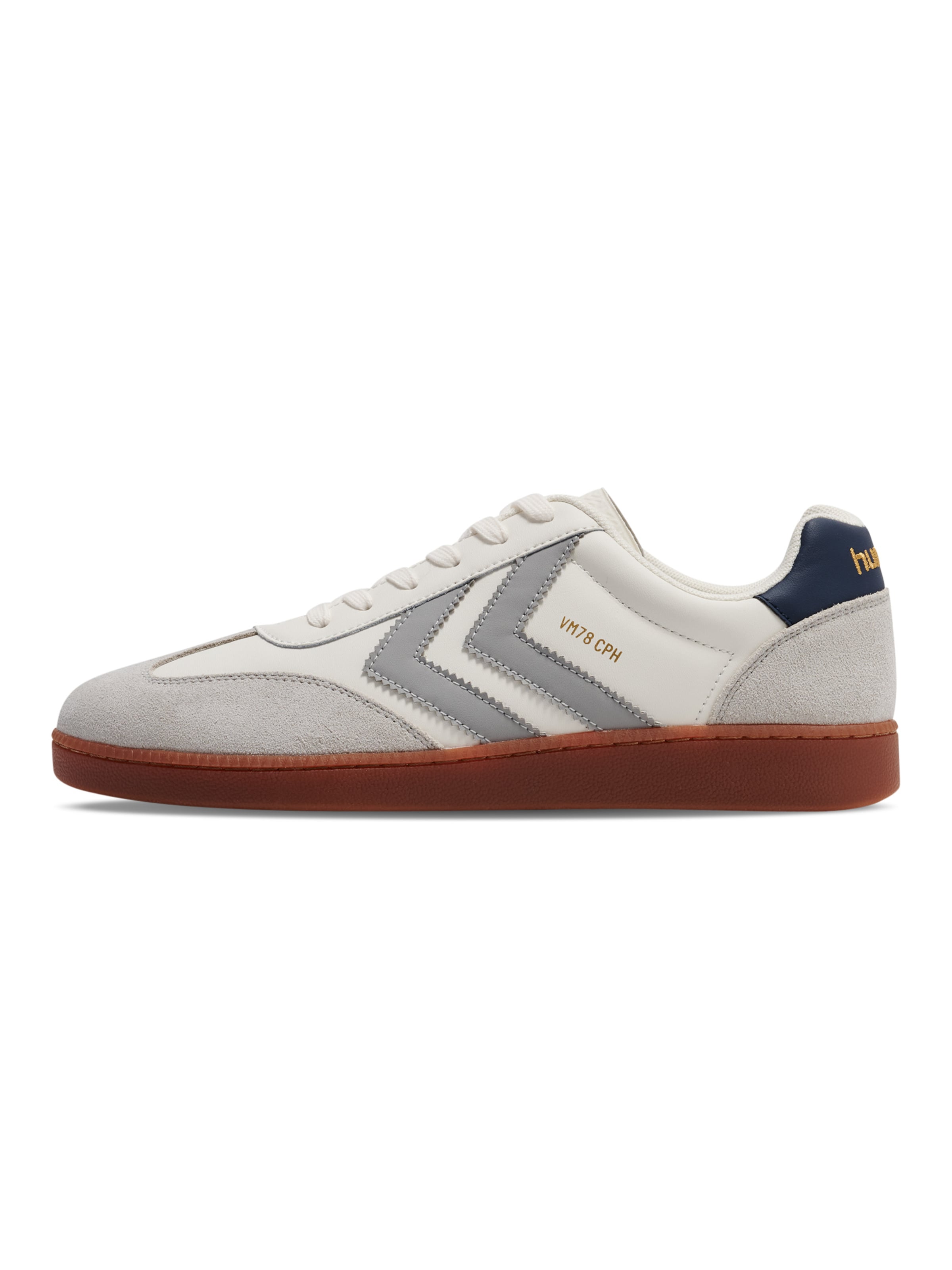 Hummel Sneakers in White: front