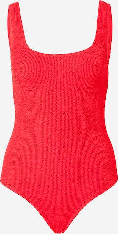 Samsøe Samsøe Bralette Swimsuit 'Sarin 14669' in Red: front