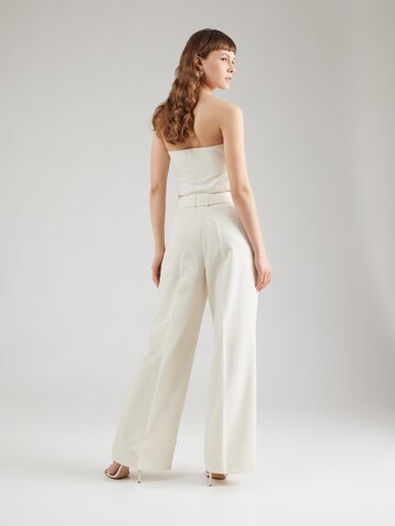 Wide leg Pantaloni con piega frontale 'Nelsan' di Fabienne Chapot in bianco