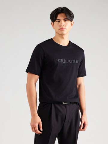 T-Shirt 'JPRBluloyal' JACK & JONES en noir : devant