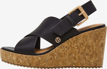 Sandales 'Wayna' Pepe Jeans en noir : devant