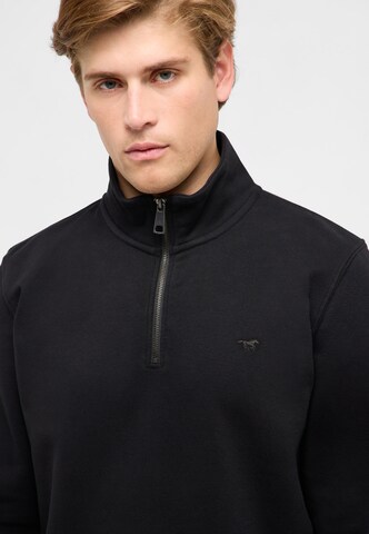 MUSTANG Sweatshirt 'Franklin' in Black