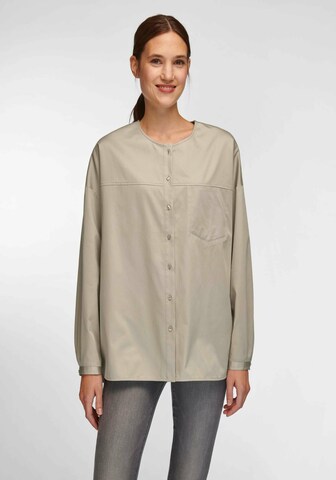DAY.LIKE Blouse in Grey: front