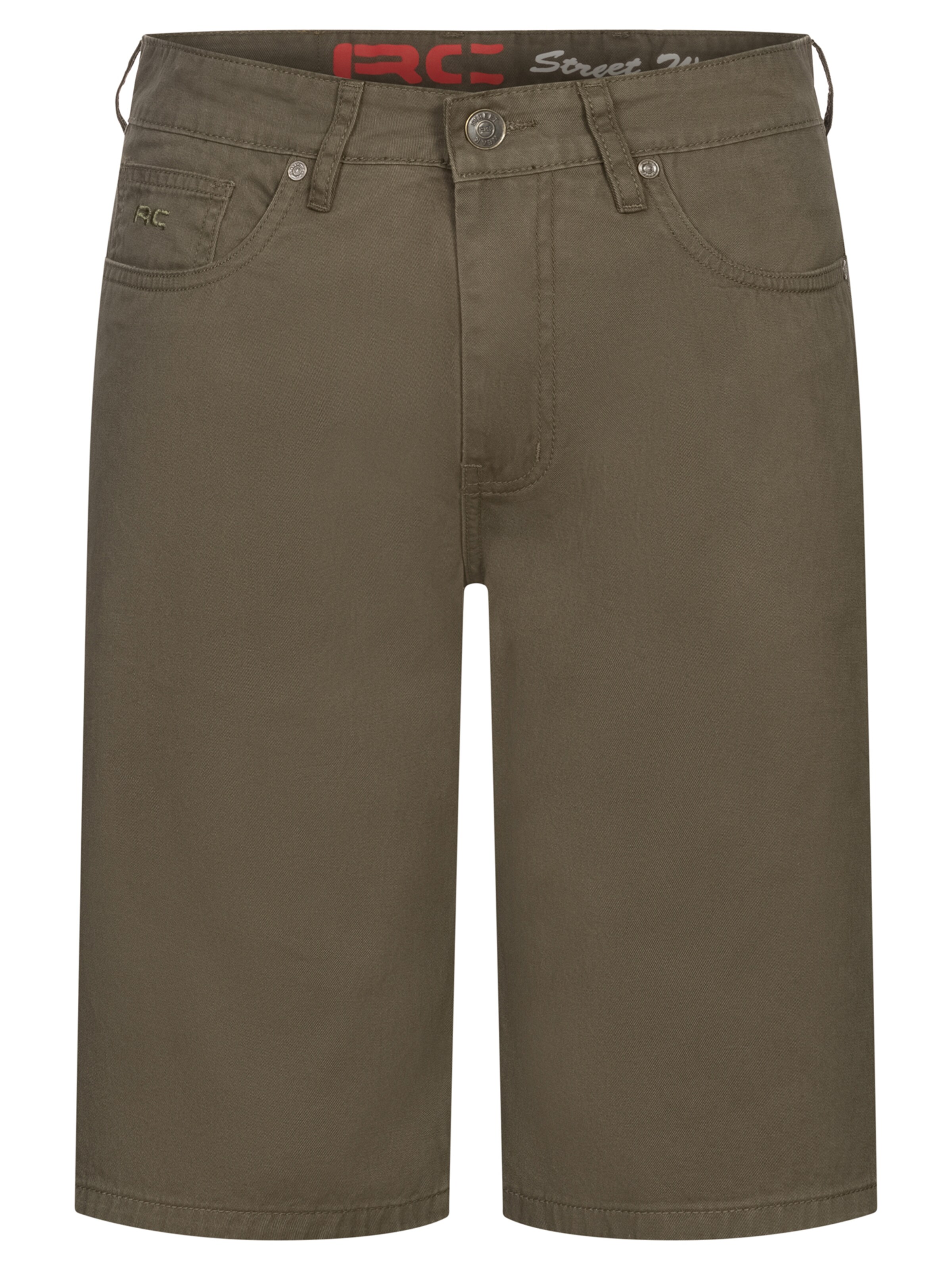Rock Creek Chino trousers in Green: front