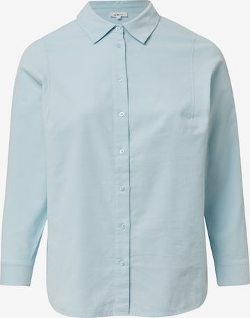 Chemisier s.Oliver en bleu : devant