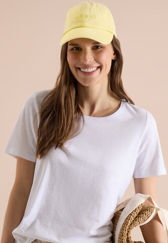 CECIL Cap in Yellow: front