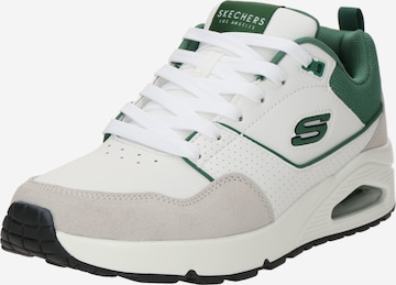 Sneaker bassa 'UNO - RETRO ONE' di SKECHERS in bianco: frontale
