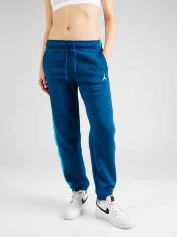Effilé Pantalon Jordan en bleu : devant