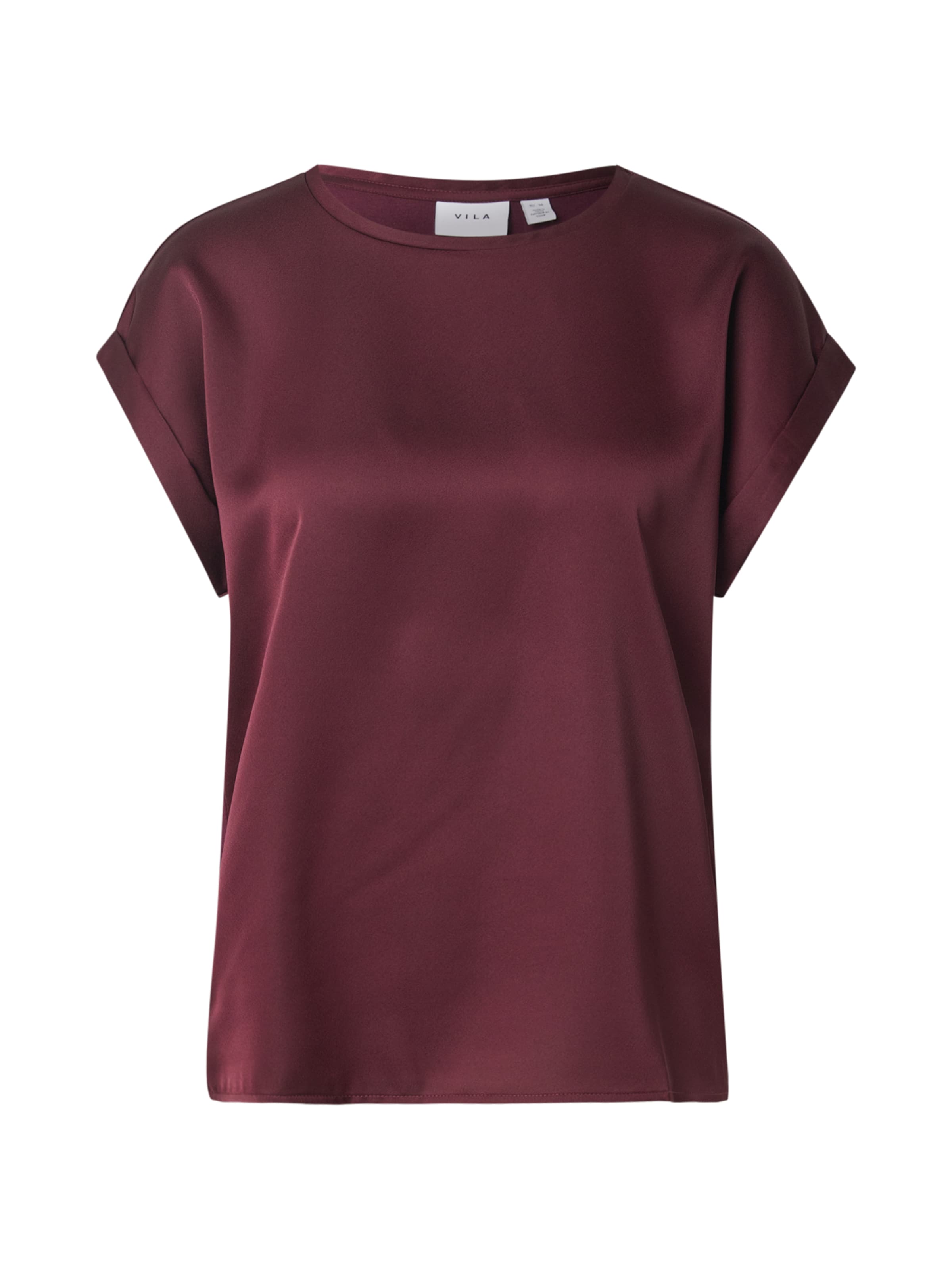 VILA Tričko 'VIEllette' – fialová: přední strana