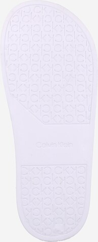 Calvin Klein Klapki w kolorze biały