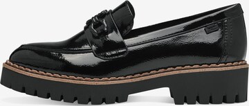 s.Oliver Slipper in Schwarz