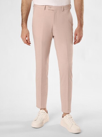 Regular Pantalon 'Hoxdon' Finshley & Harding London en rose : devant