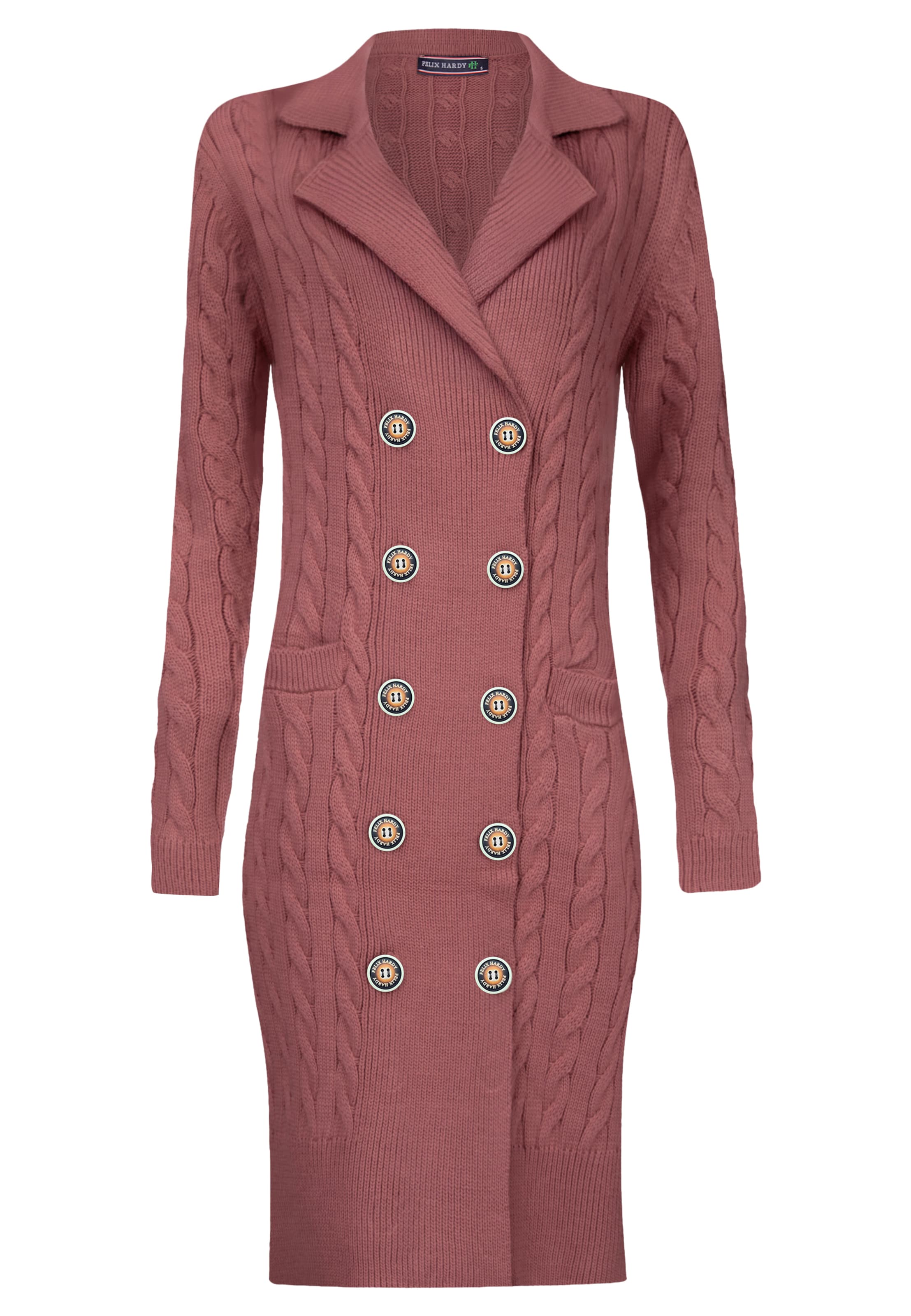 Felix Hardy Úpletové šaty – pink: přední strana