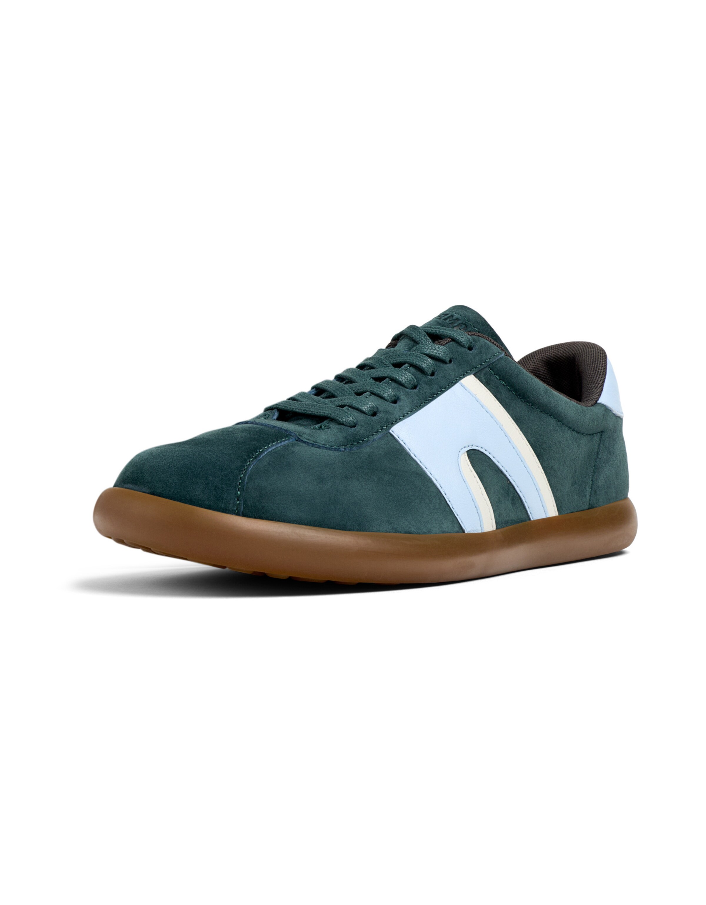 CAMPER Sneakers laag in Groen: voorkant