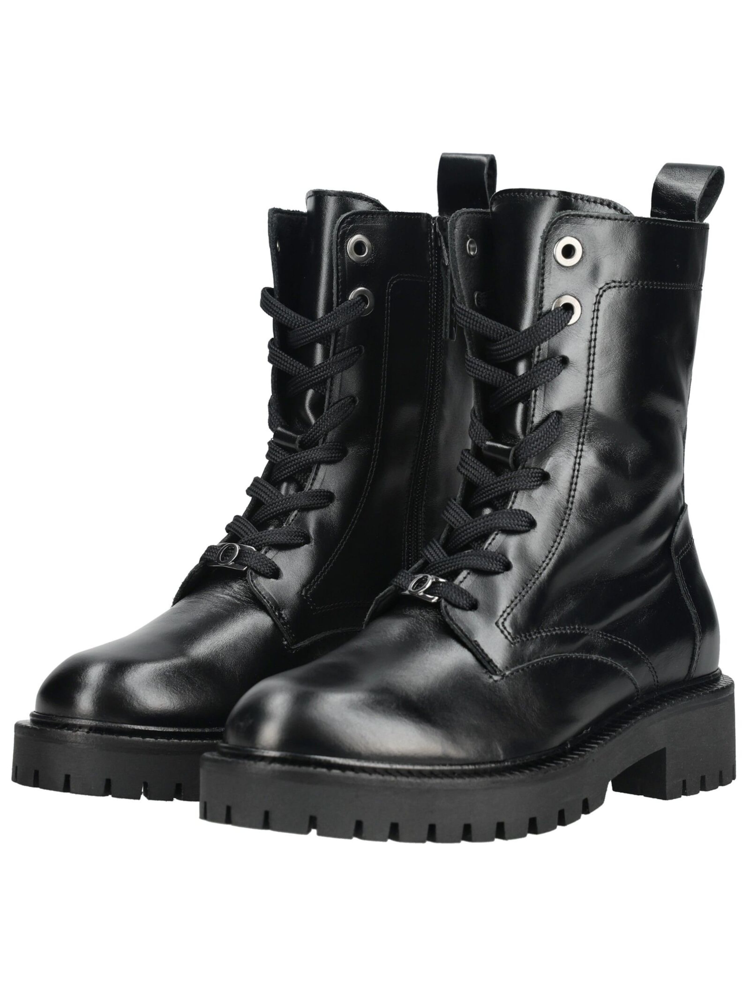Stivaletto stringato di Marc O'Polo in nero