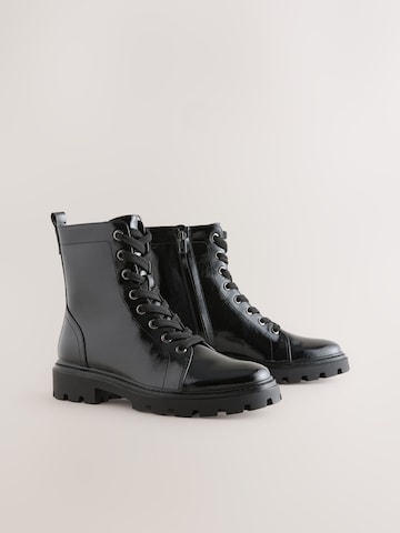 Ghete cu șireturi 'Forever Comfort' de la Next pe negru