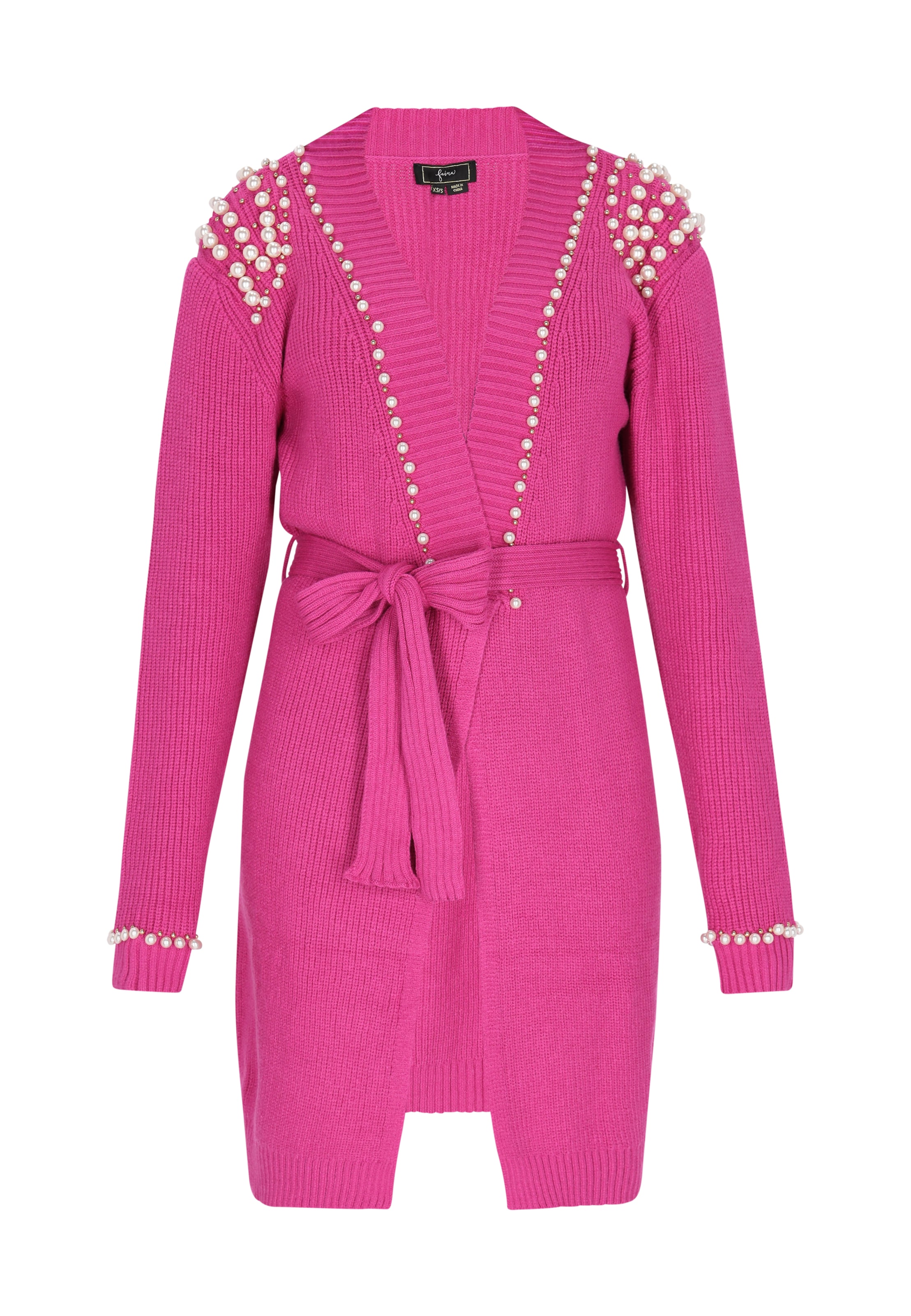 faina Kardigan – pink: přední strana