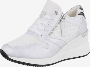 Ital-Design Sneaker in Silber: Vorderseite
