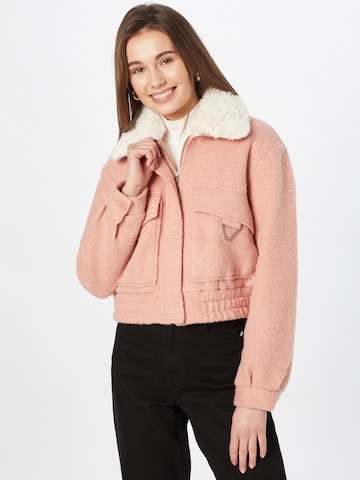 Pimkie Between-Season Jacket in Pink: front