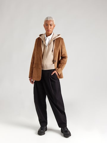 Veste de survêtement 'XO' miss goodlife en beige