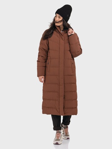 Manteau outdoor 'Urban Down' Schöffel en marron : devant