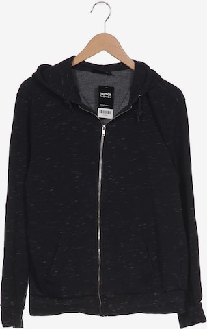 H&M Sweatshirt & Zip-Up Hoodie in M in Grey: front