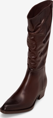 Bottes de cowboy Marc O'Polo en marron : devant