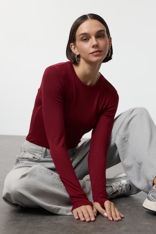 Trendyol Футболка в Красный: спереди