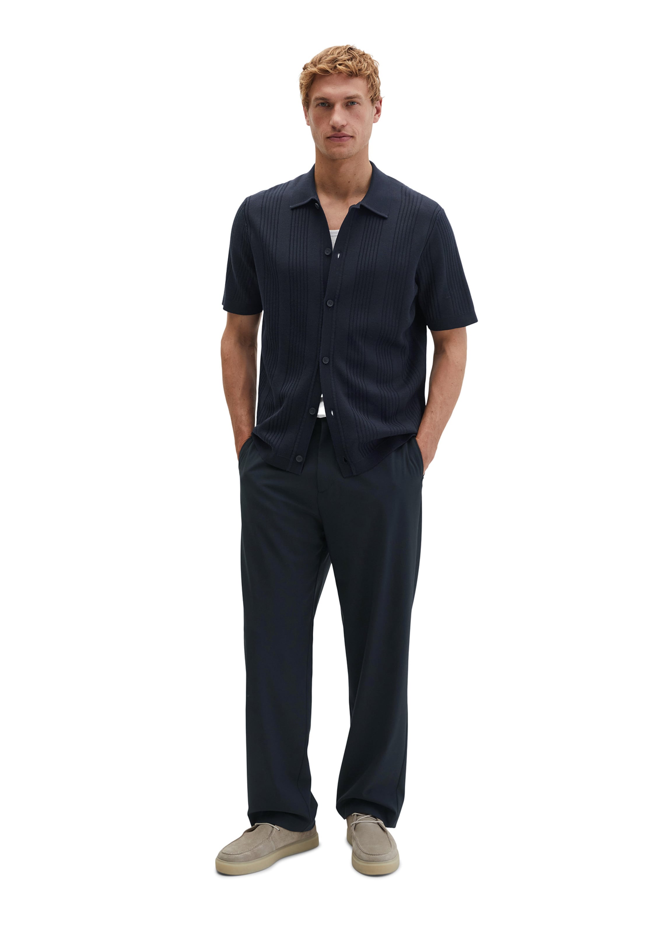 Marc O'Polo Regular Fit Hemd in Blau