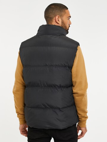 Threadbare Weste 'Gilet Lethame' in Schwarz