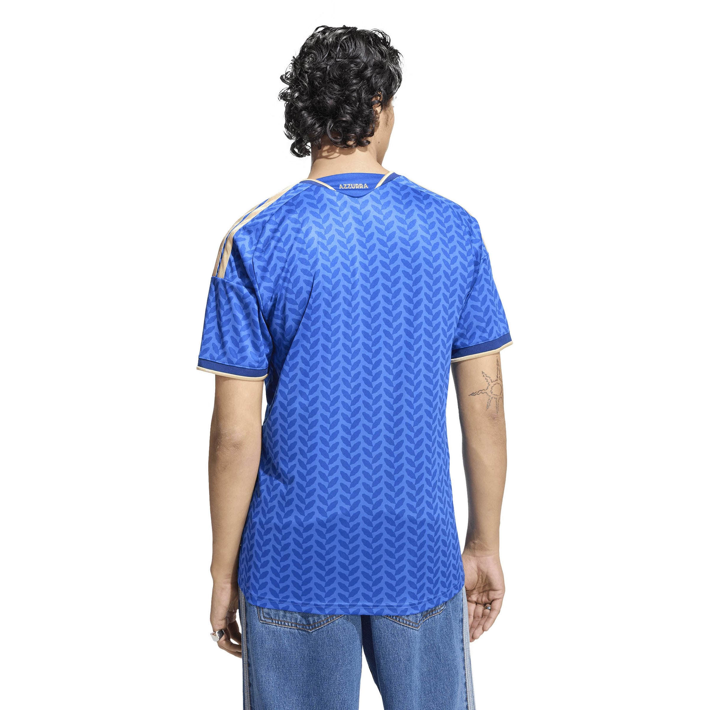 ADIDAS PERFORMANCE Tricot 'Italy 26 Home' in Blauw