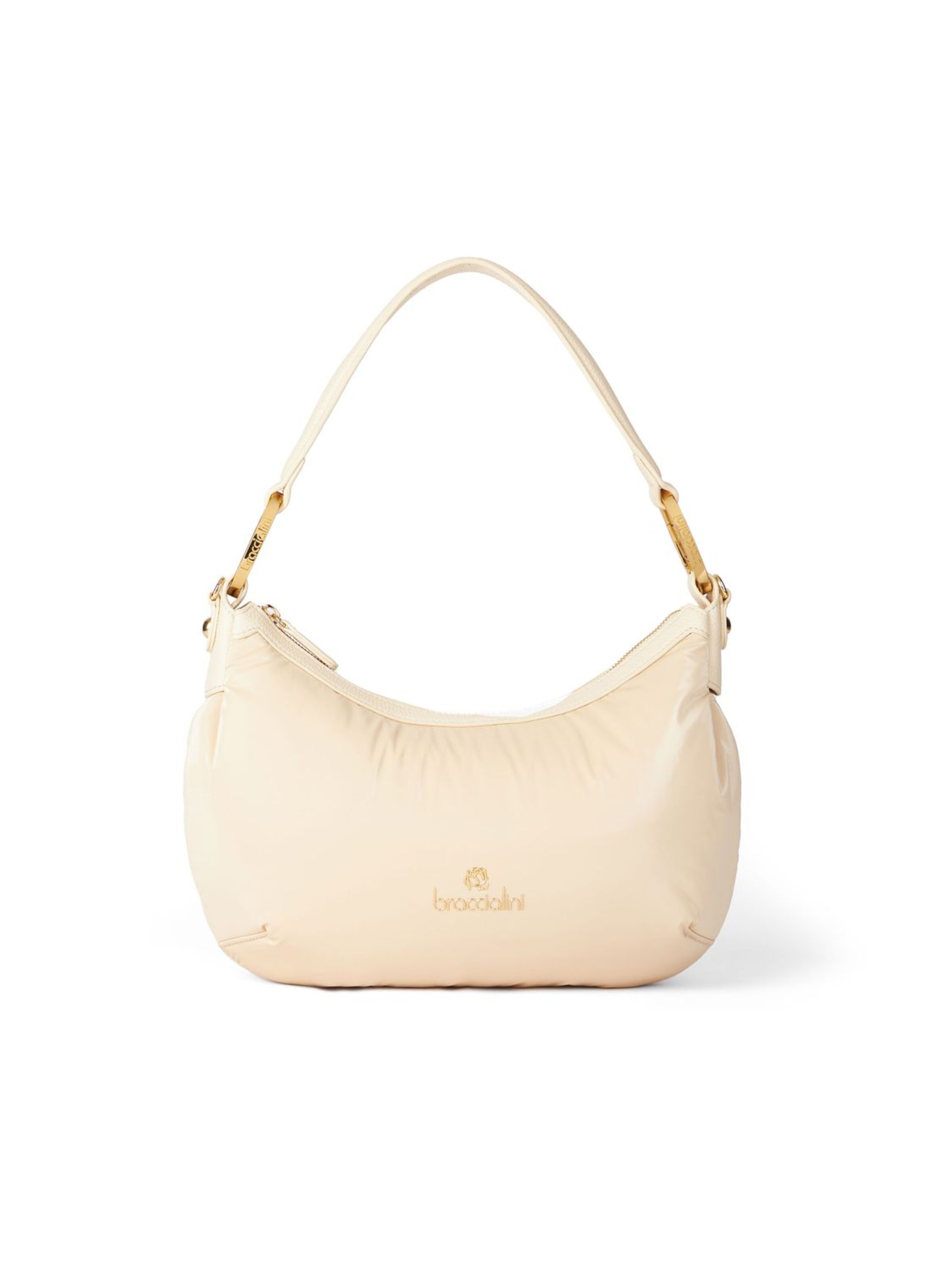 Braccialini Shoulder Bag 'Beth Puffy' in Beige