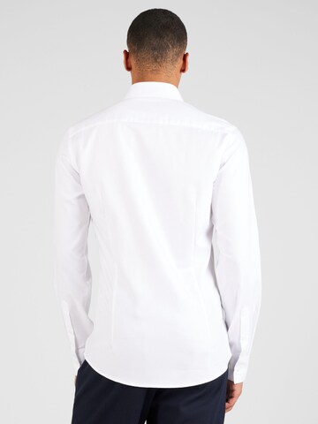 Slim fit Camicia 'Pavarotti' di Bruun & Stengade in bianco