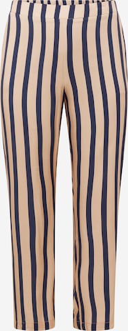 ONLY Carmakoma Regular Broek 'CHEYENNE' in Bruin: voorkant