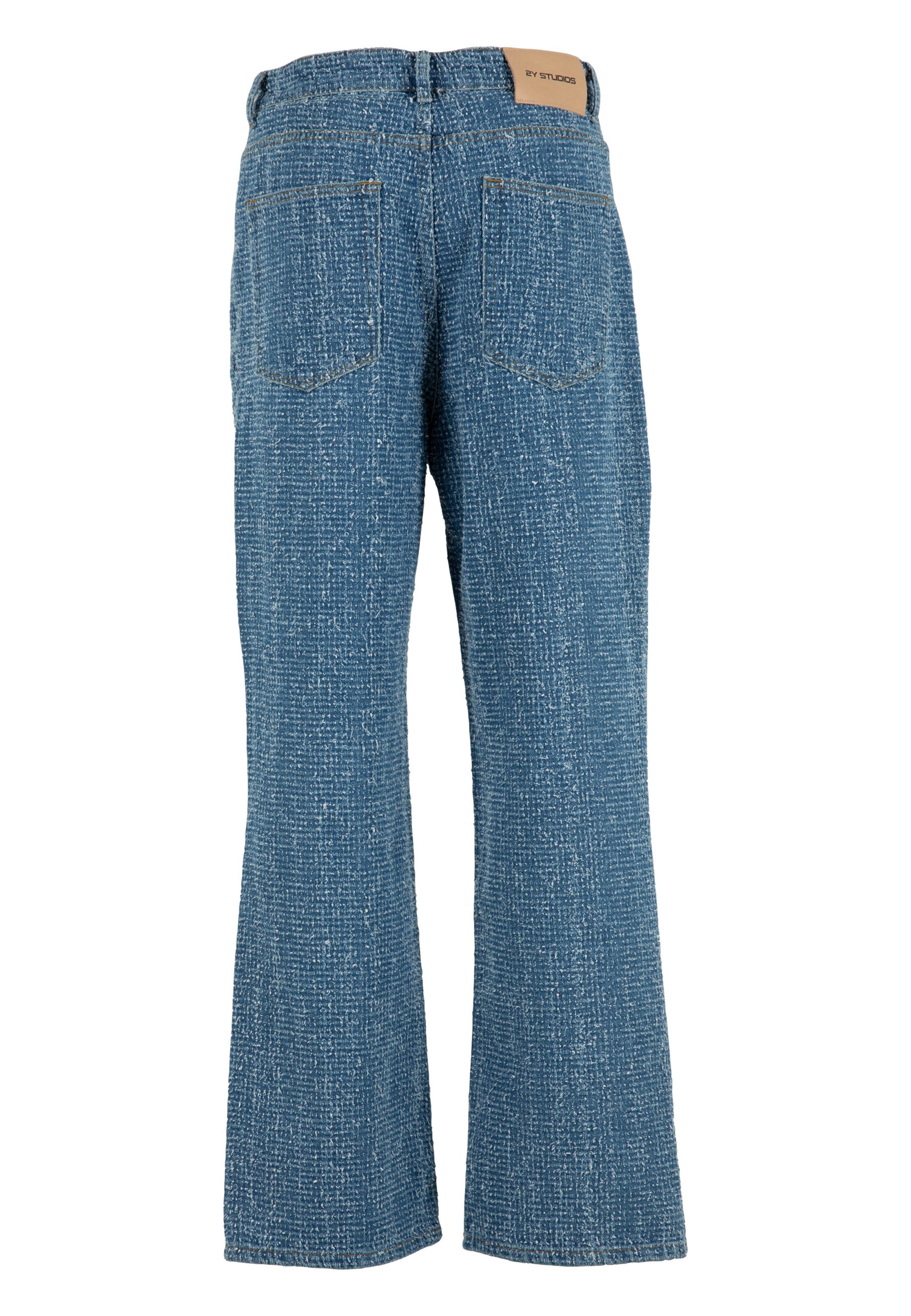 2Y Studios Flared Jeans in Blau