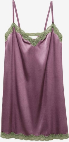MANGO Negligee 'Jones' in Purple: front