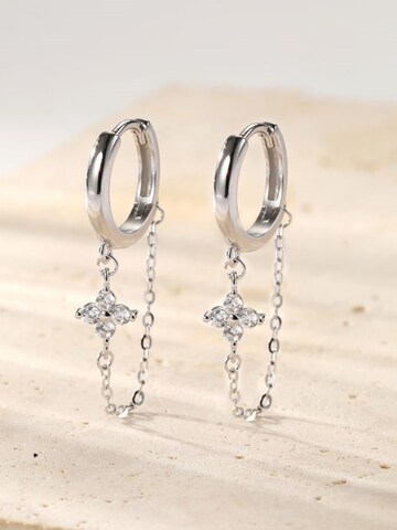 Boucles d'oreilles 'Twinkle Blossom' Hey Happiness en argent
