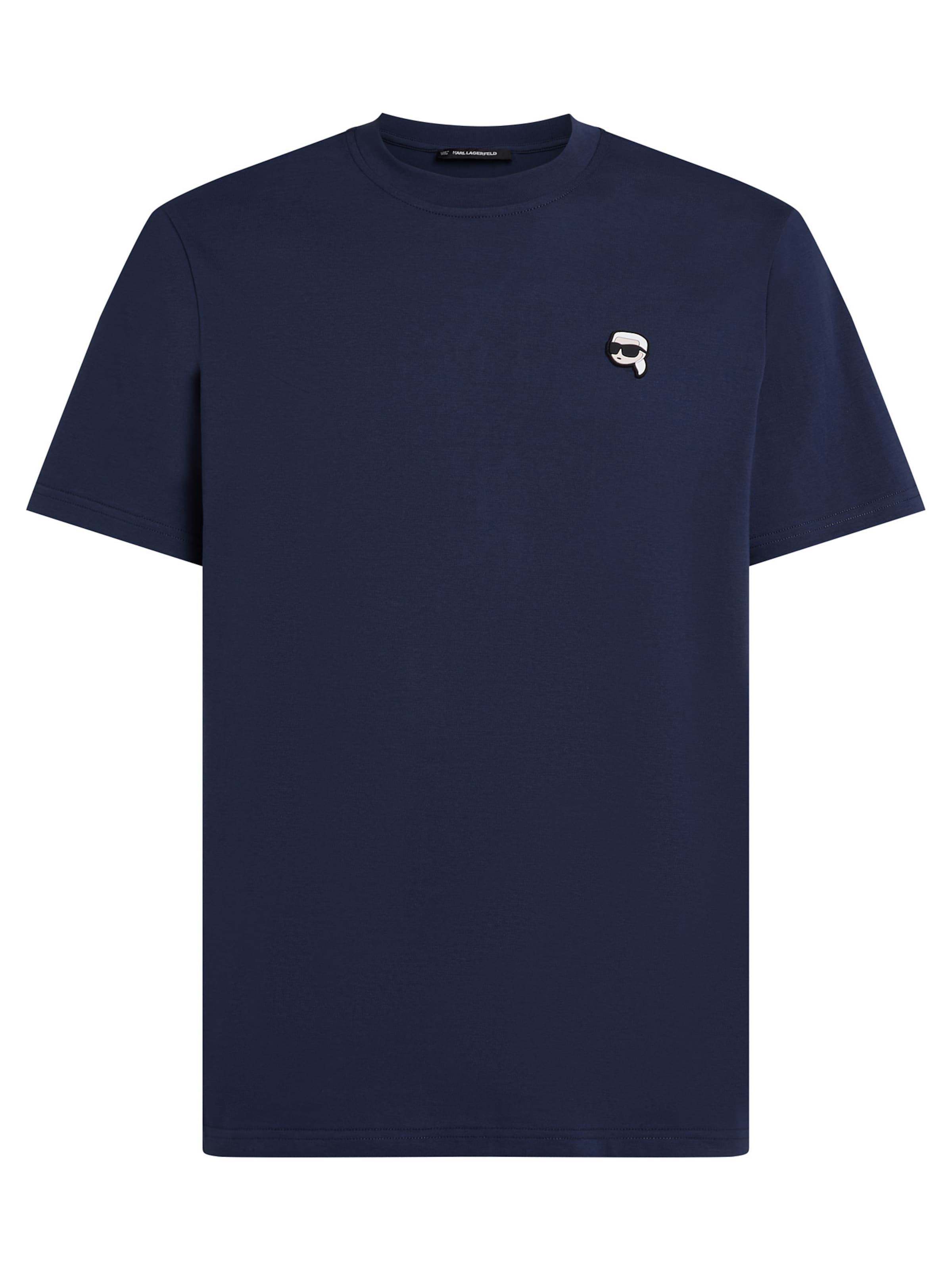 Karl Lagerfeld Koszulka 'Ikon' w kolorze niebieski: przód